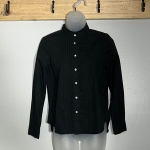 Women’s GAP Black Button Down Blouse NWT